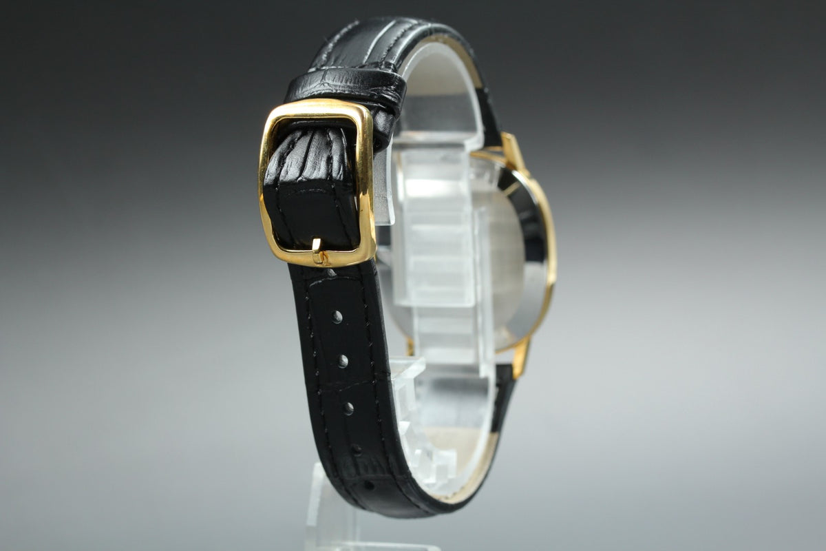 1979 Near MINT OMEGA De Ville 30mm 111.0148 Manual Gold Dial Men's Watch Vintage