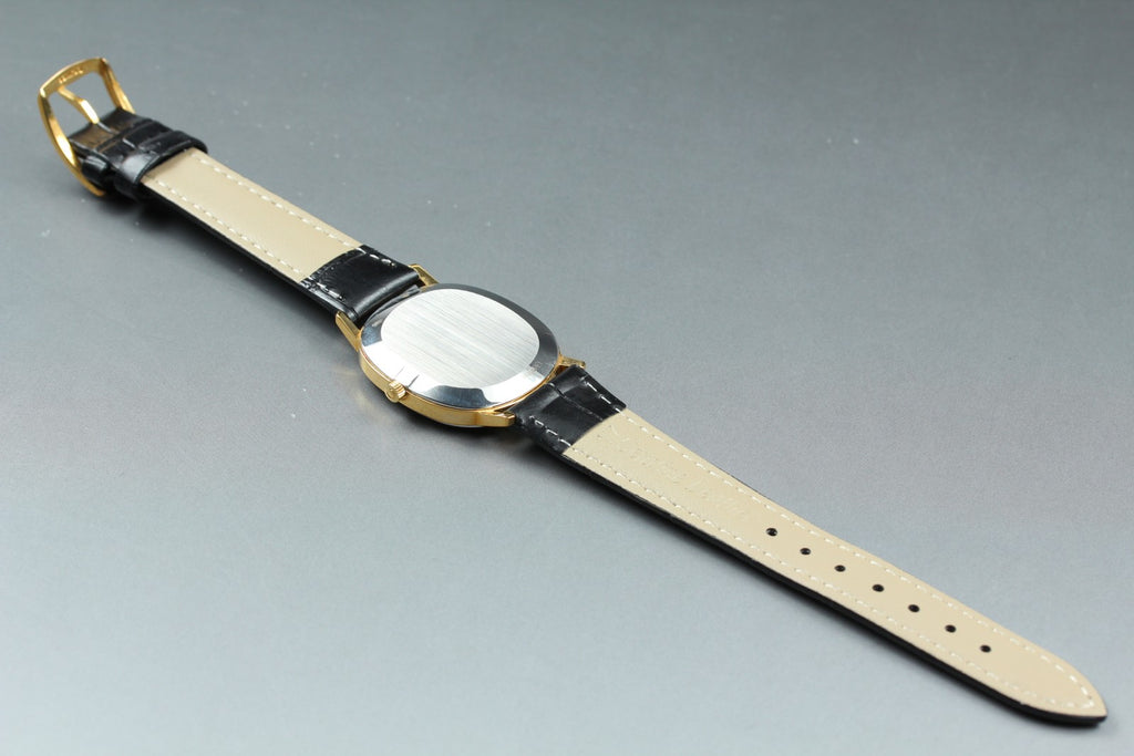 1979 Near MINT OMEGA De Ville 30mm 111.0148 Manual Gold Dial Men's Watch Vintage