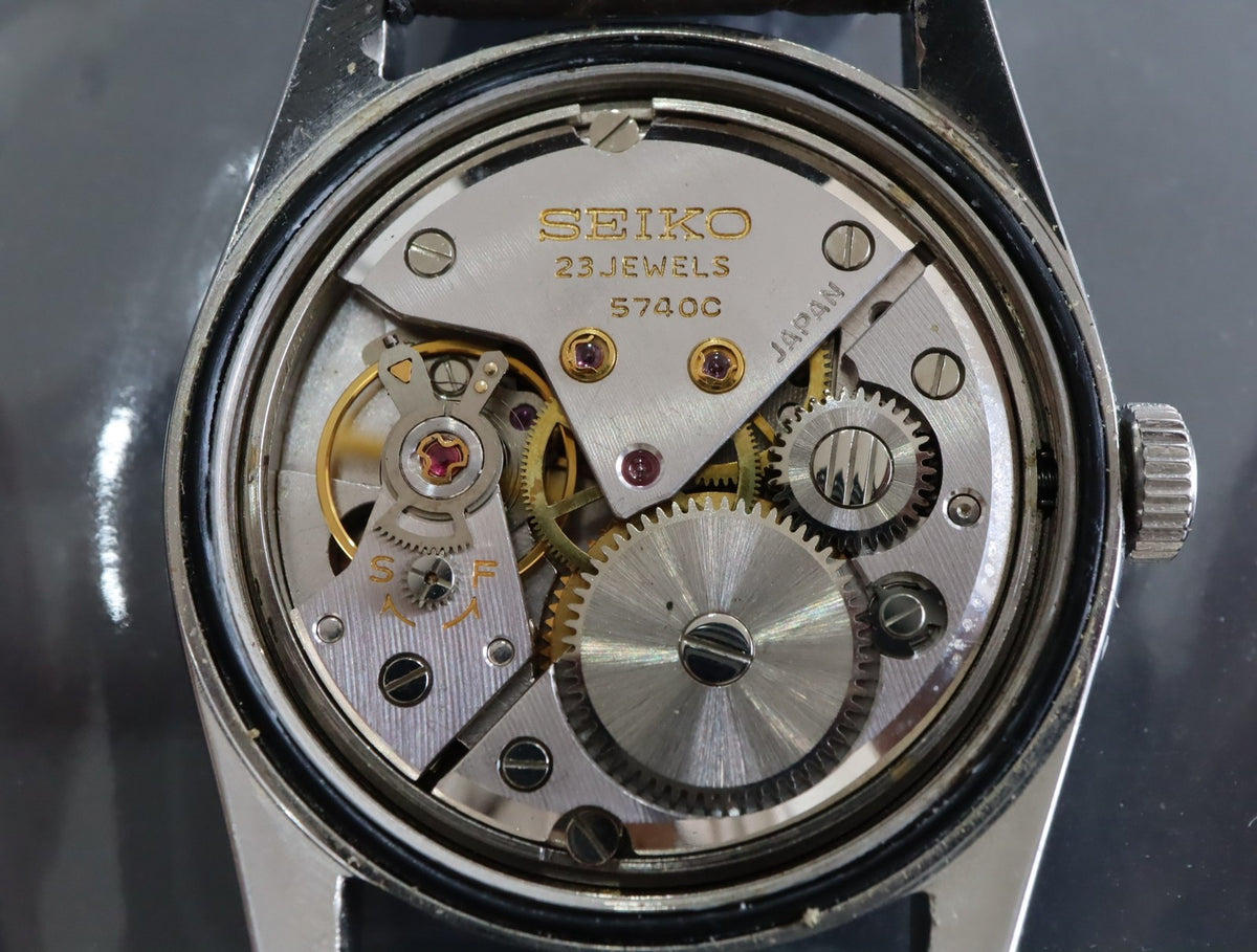 1977 Near MINT SEIKO Lord Marvel 36000 34mm 5740-8000 Manual Silver Dial Men's
