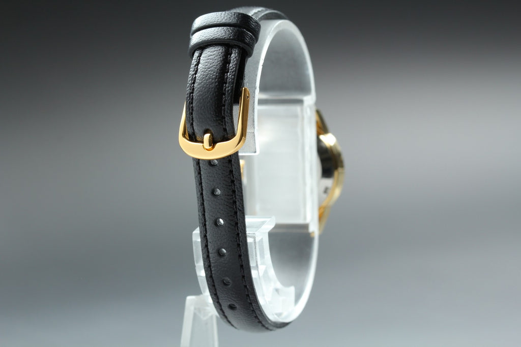 1973 Near MINT OMEGA Geneve 22mm 566.0045 Automatic Gold Dial Women's Vintage