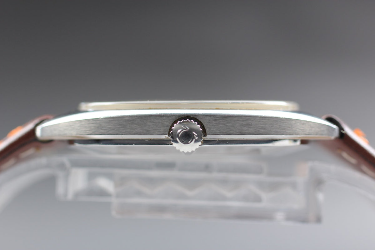 1978 Near MINT OMEGA De Ville 31mm 111.0139 Manual Silver Dial Men's Vintage