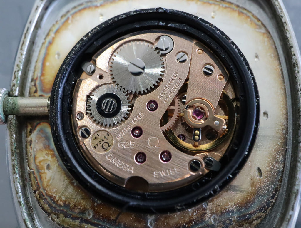 1978 Near MINT OMEGA De Ville 31mm 111.0139 Manual Silver Dial Men's Vintage
