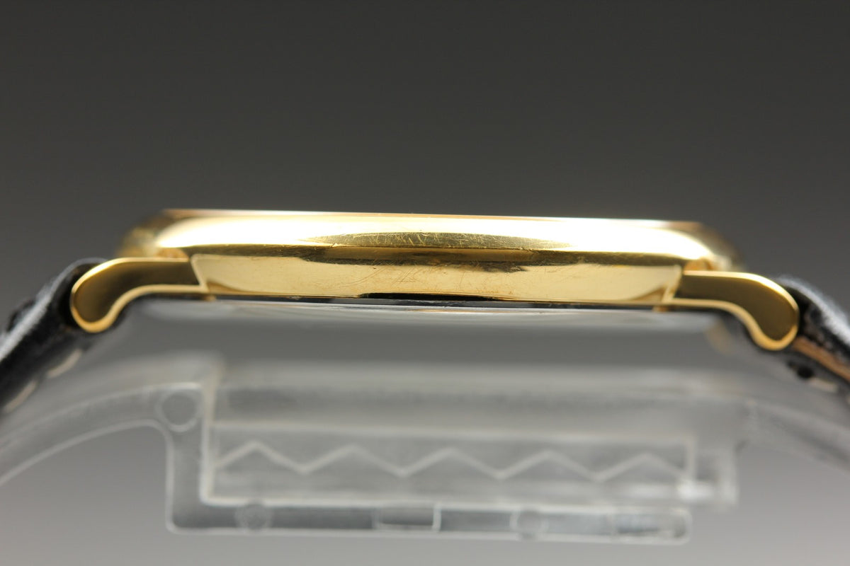 1989 Near MINT OMEGA De Ville 32mm 196.0312.1 Quartz White Roman Dial Men's