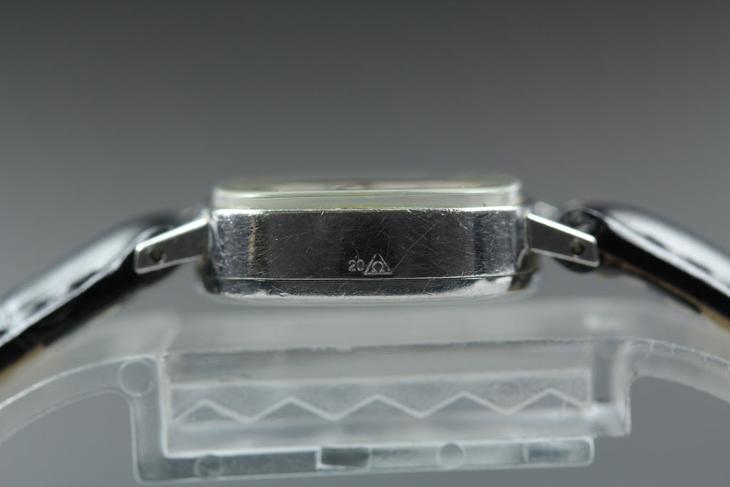 1973 Near MINT OMEGA Geneve 24mm 511.413 Manual Silver Dial Women's Vintage