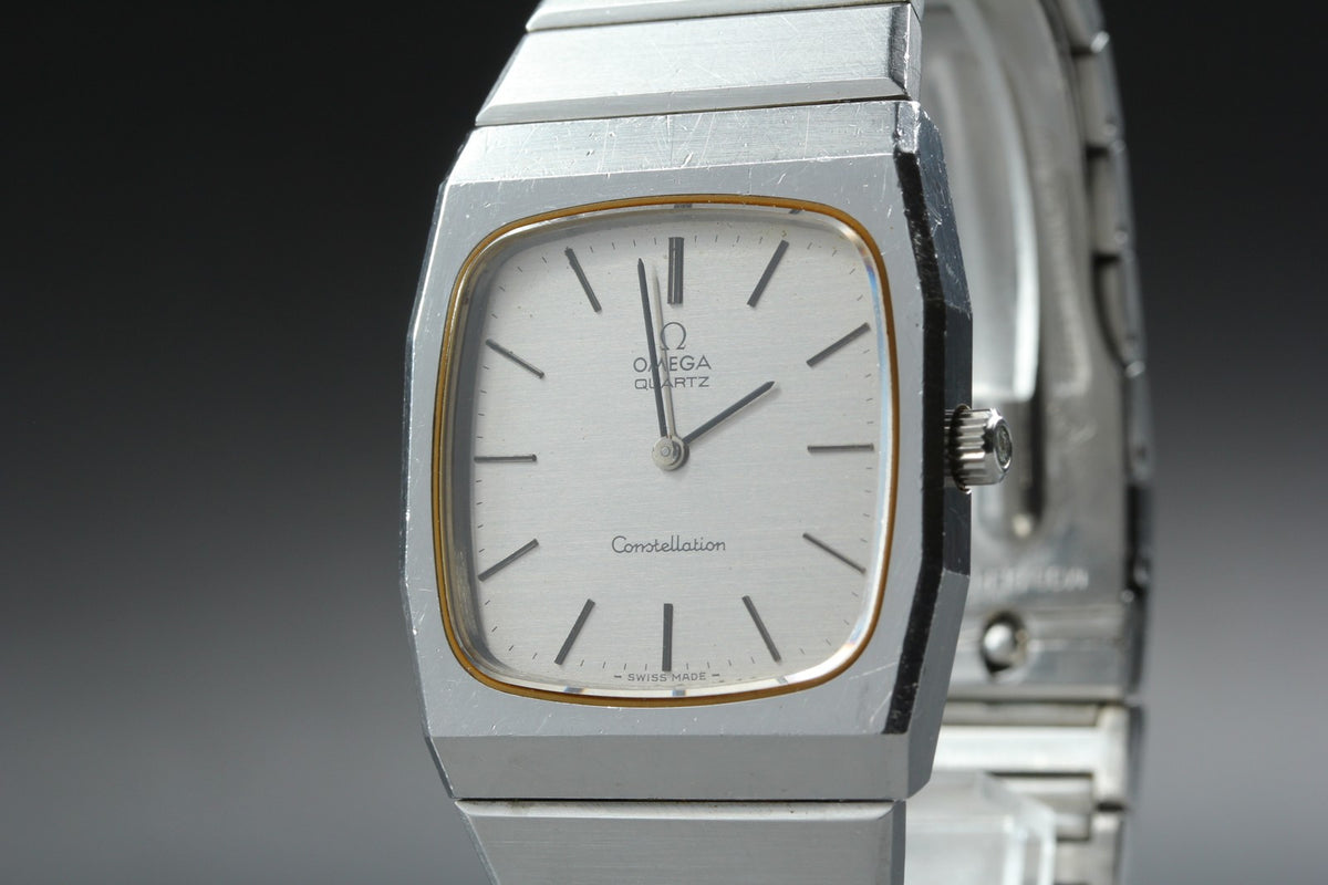 1977 Near MINT OMEGA Constellation 32mm 191.0051 Quartz Silver Dial Men Vintage