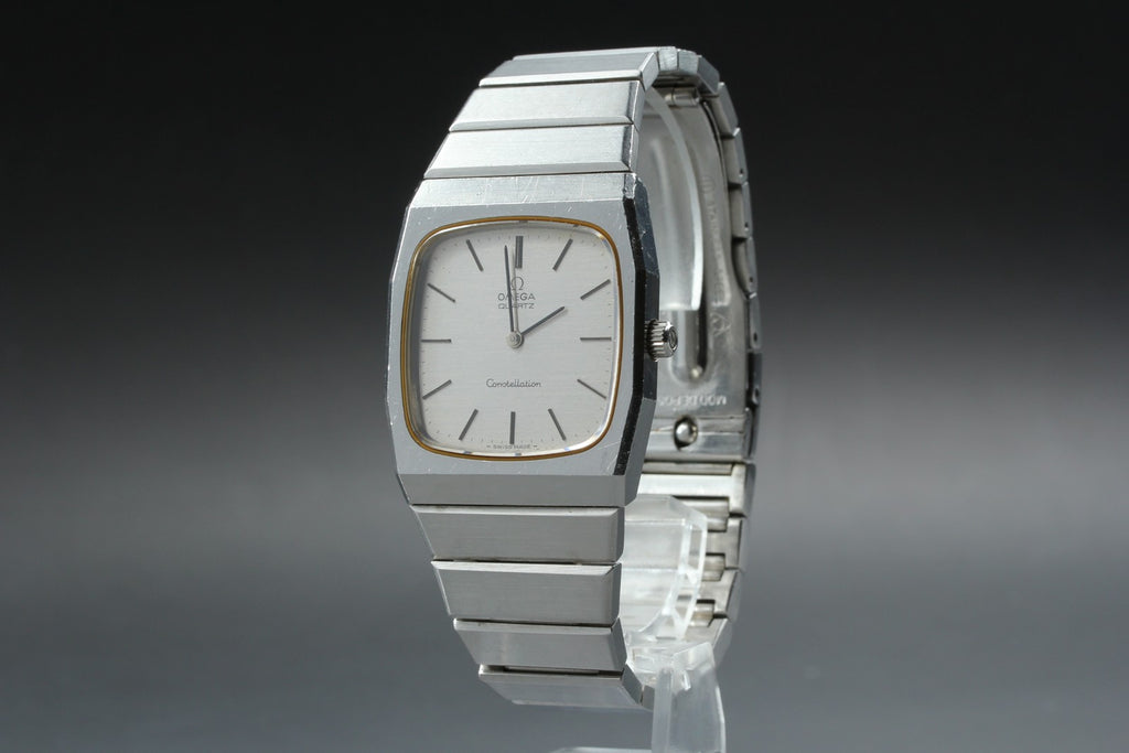 1977 Near MINT OMEGA Constellation 32mm 191.0051 Quartz Silver Dial Men Vintage