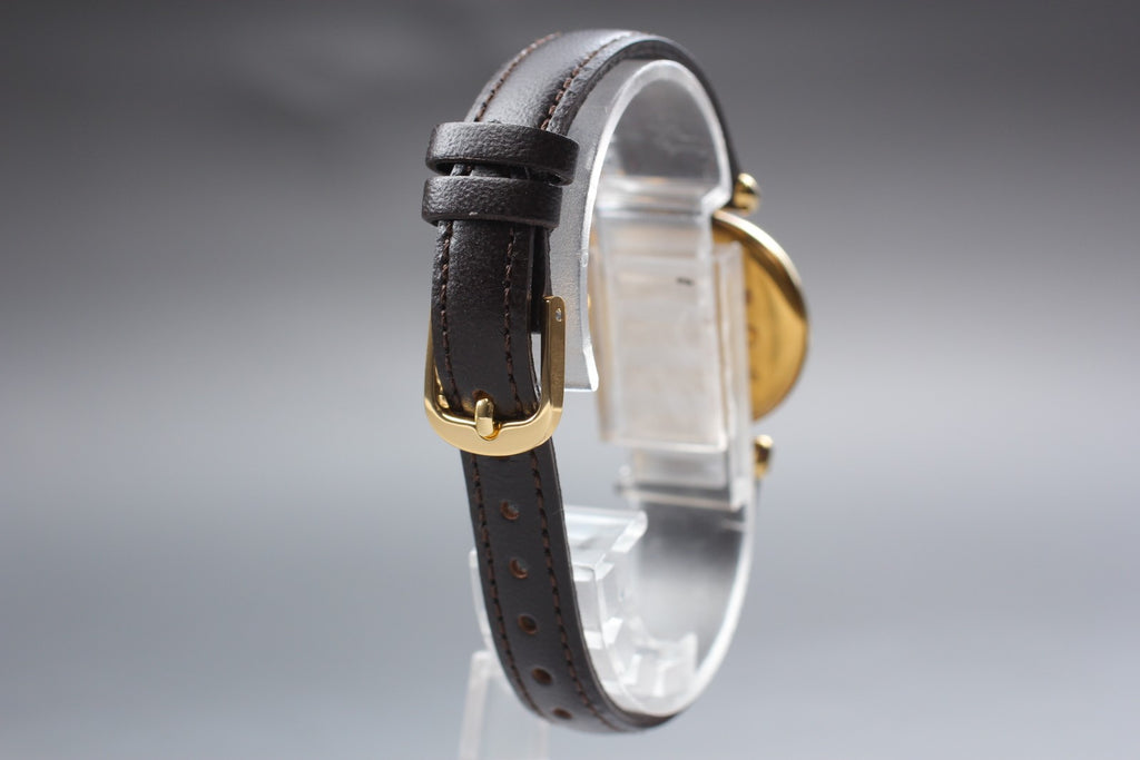 Near MINT Cartier Must de Colisee SM 24mm 590002 Vermeil Quartz Roman Dial Women