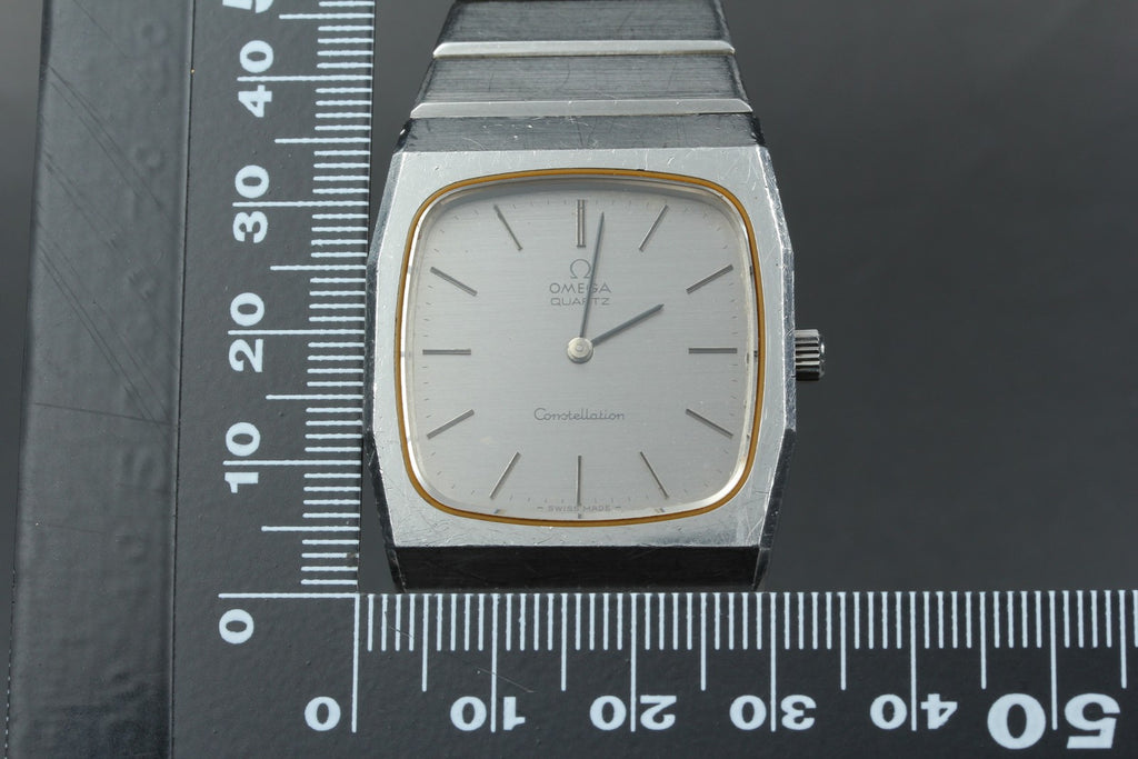 1977 Near MINT OMEGA Constellation 32mm 191.0051 Quartz Silver Dial Men Vintage