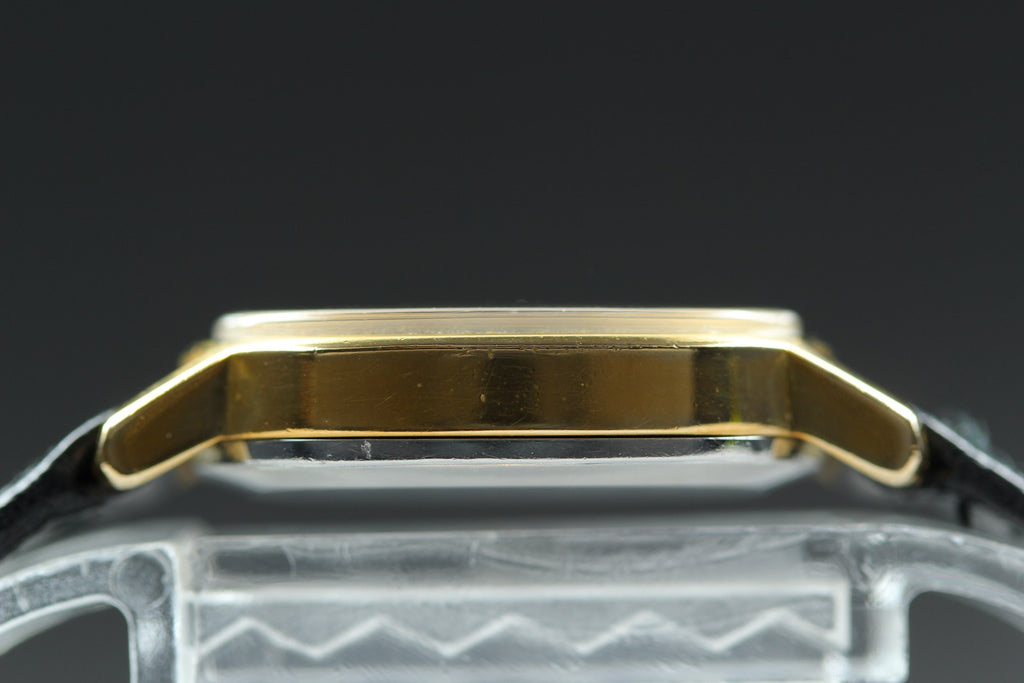1977 Near MINT OMEGA De Ville 21mm 511.0509 Manual Gold Roman Dial Women Vintage