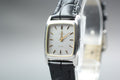 1982 OMEGA De Ville 19mm 591.0230 Quartz Silver Dial Women's Watch Vintage Exc+5