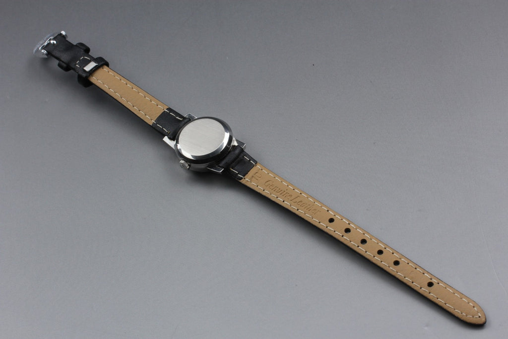 1969 Near MINT OMEGA Geneve 20mm 562.016 Automatic Stainless Silver Dial Women's