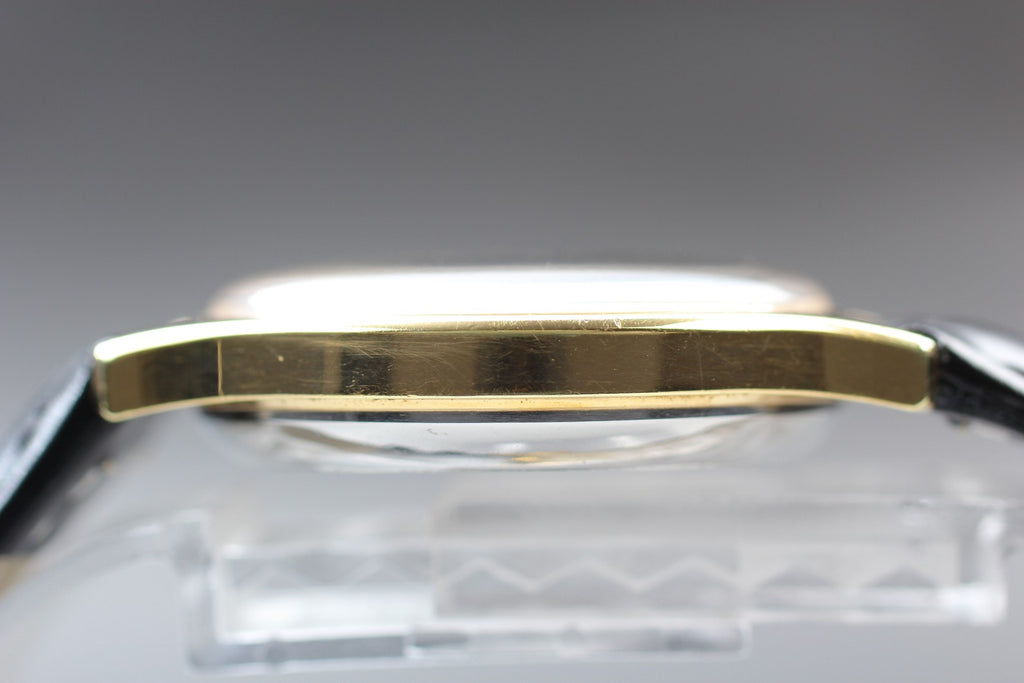 1973 Near MINT OMEGA De Ville 33mm 151.782 Automatic Gold Dial Men's Vintage