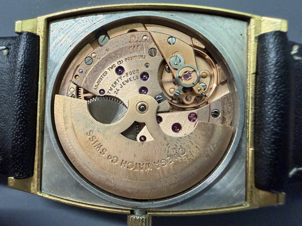 1973 OMEGA De Ville 29mm 151.780 Automatic Gold Dial Men's Watch Vintage Exc+5