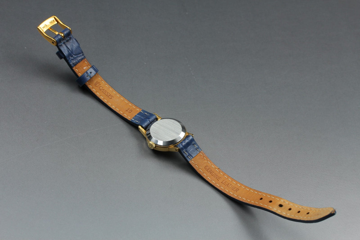 1974 Near MINT OMEGA Geneve 20mm 511.0451 Manual Gold Dial Women's Watch Vintage