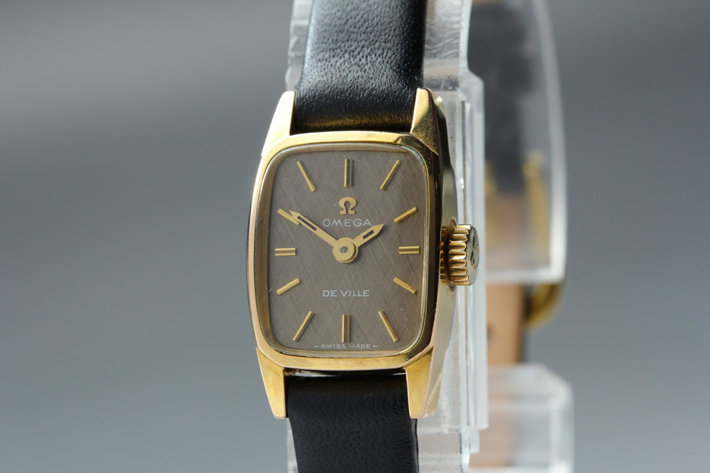 1970 Near MINT OMEGA De Ville 14mm 511.268 Manual Bronze Dial Women's Vintage