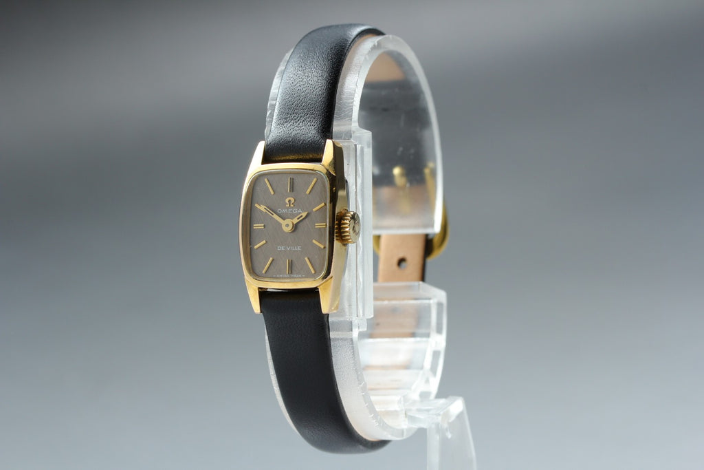 1970 Near MINT OMEGA De Ville 14mm 511.268 Manual Bronze Dial Women's Vintage