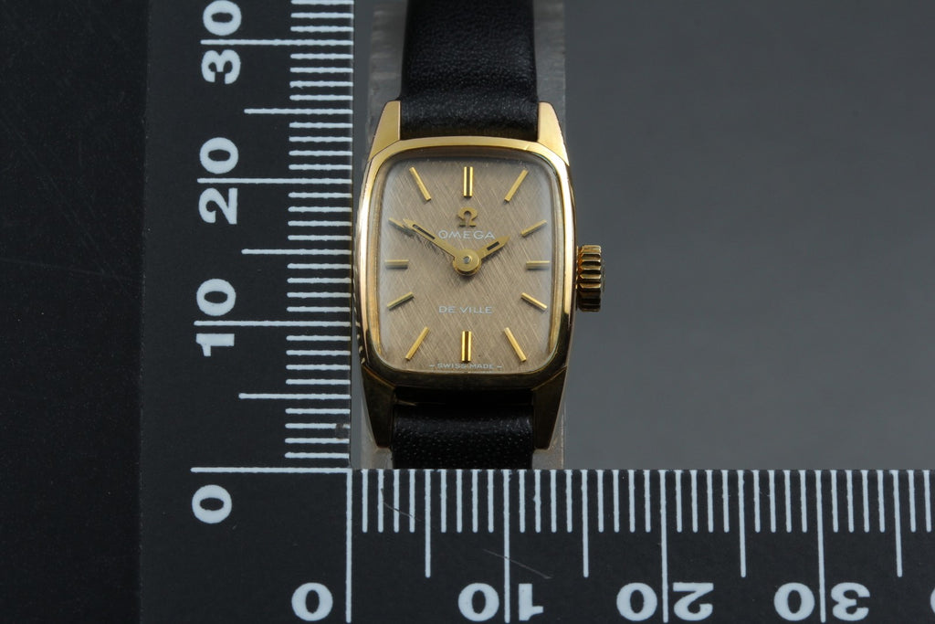 1970 Near MINT OMEGA De Ville 14mm 511.268 Manual Bronze Dial Women's Vintage