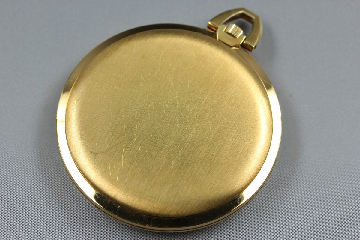 1969 Near MINT OMEGA De Ville Pocket Watch 44mm 131.1714 Manual Silver Dial Men