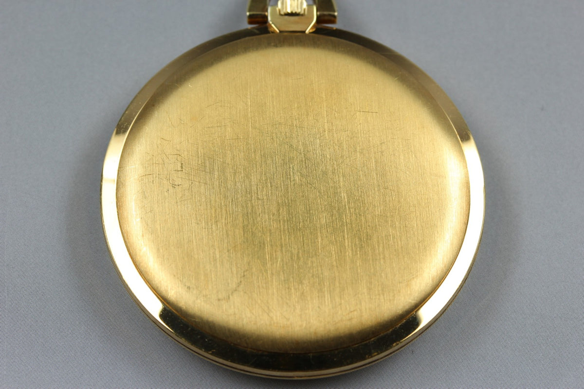 1969 Near MINT OMEGA De Ville Pocket Watch 44mm 131.1714 Manual Silver Dial Men