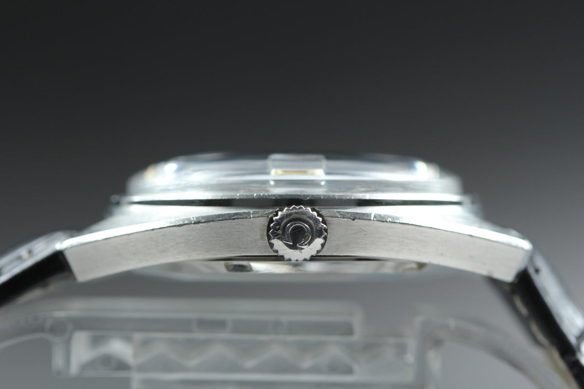Serviced 1968 Near MINT OMEGA Constellation 34mm 168.017 Automatic Silver Men's