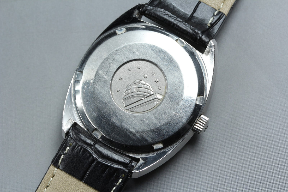 Serviced 1968 Near MINT OMEGA Constellation 34mm 168.017 Automatic Silver Men's