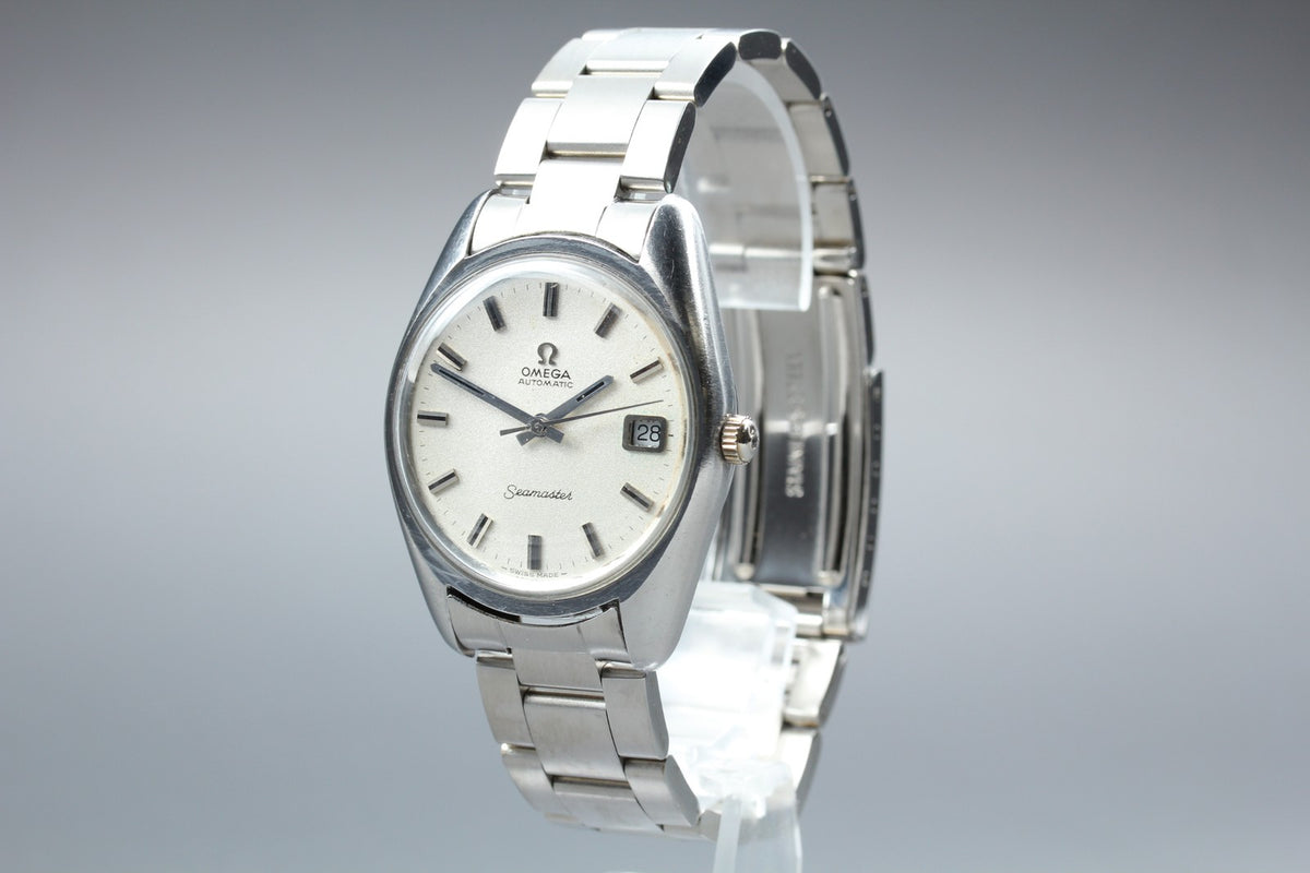 Serviced 1969 Near MINT OMEGA Seamaster 35mm 166.067 Automatic Men's Vintage