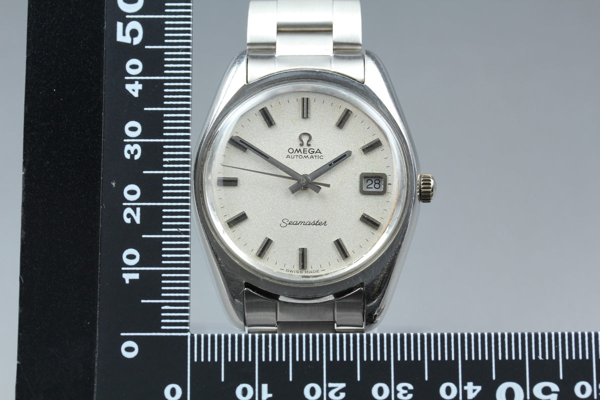 Serviced 1969 Near MINT OMEGA Seamaster 35mm 166.067 Automatic Men's Vintage