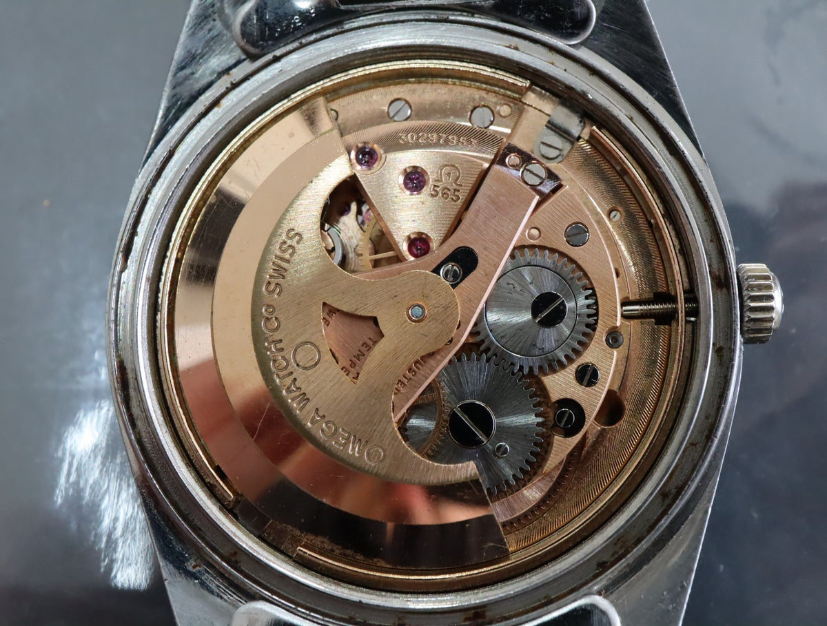 Serviced 1969 Near MINT OMEGA Seamaster 35mm 166.067 Automatic Men's Vintage