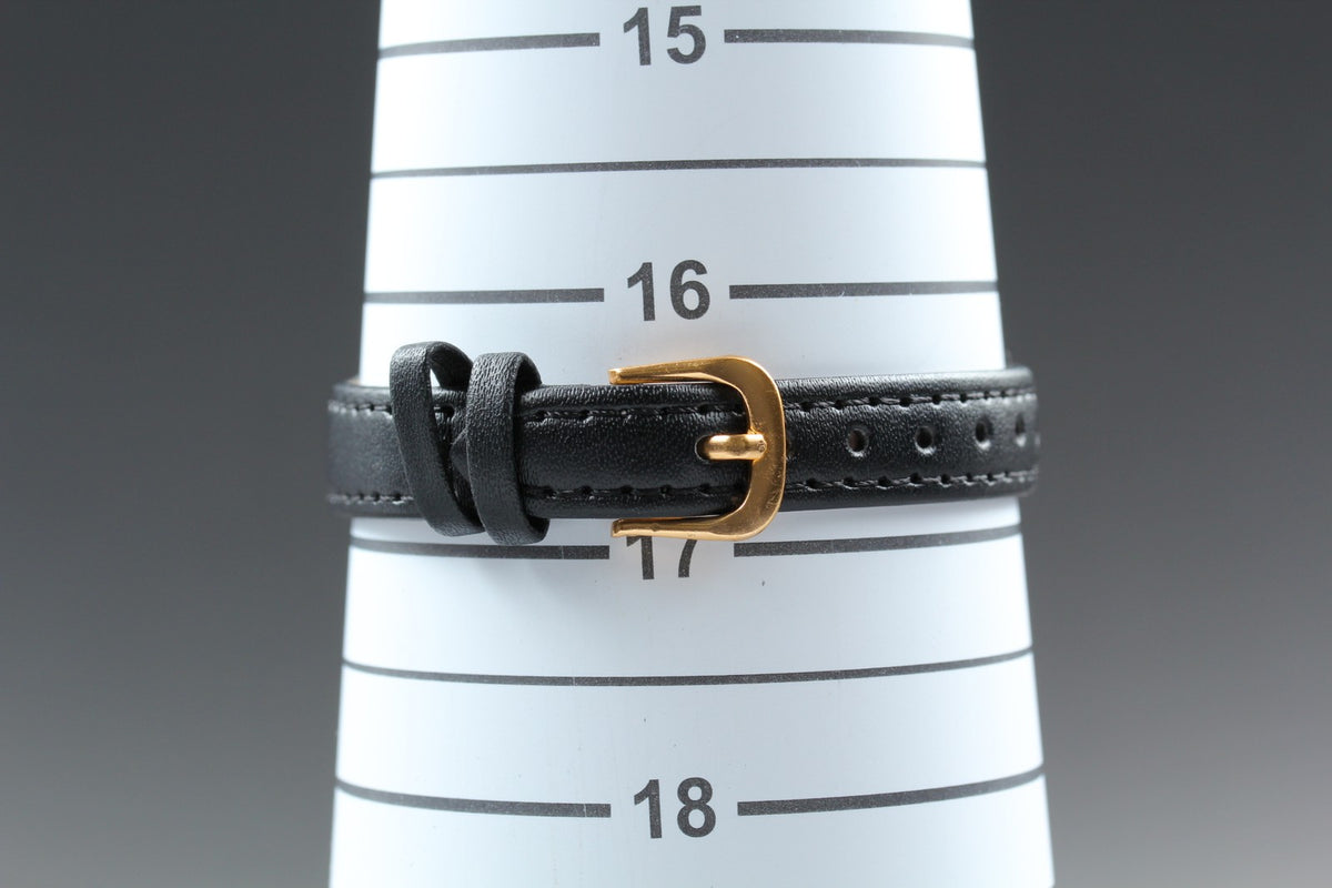 1985 Near MINT OMEGA Seamaster 22mm 596.0073 Quartz Gold Roman Women's Vintage