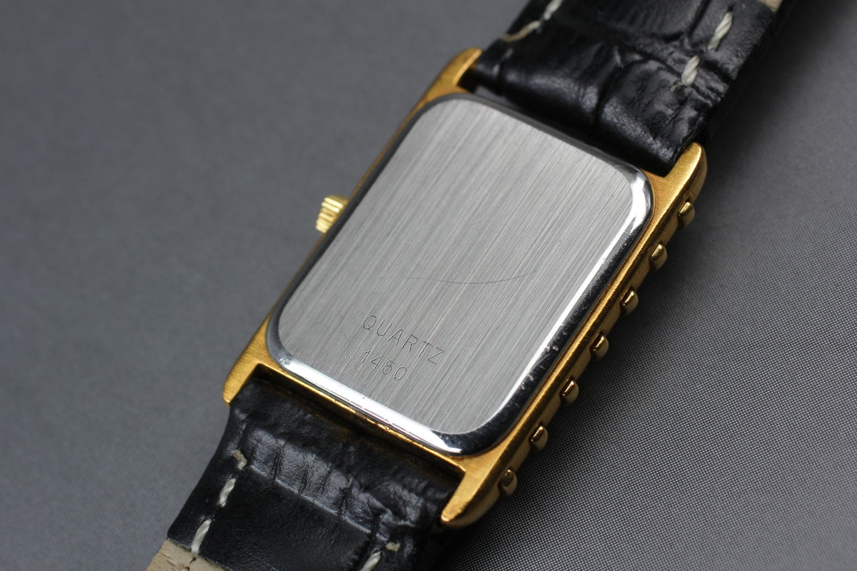 Serviced 1984 OMEGA De Ville 18mm 591.0309 Quartz Gold Women's Vintage Exc+5