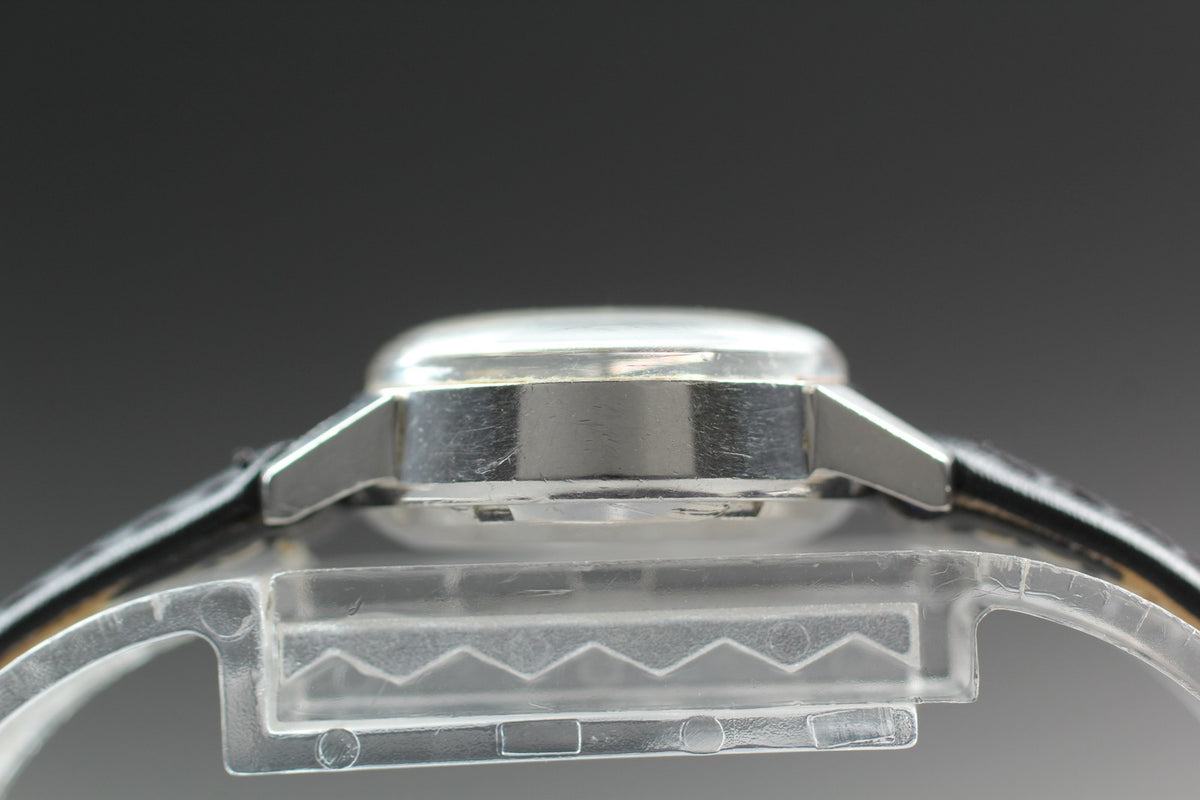 1970 Near MINT OMEGA Geneve 21mm 566.002 Automatic Silver Dial Women's Vintage