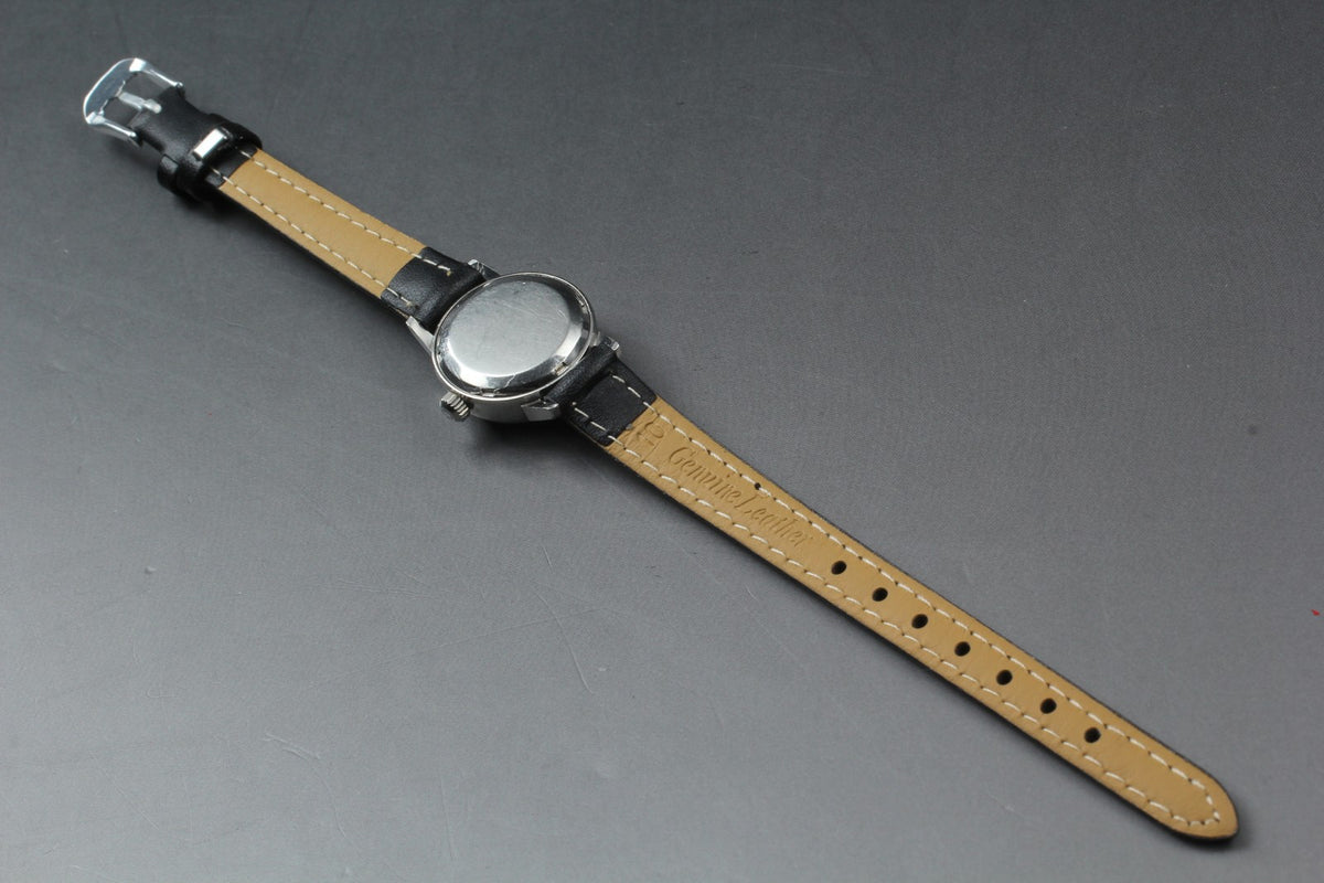 1970 Near MINT OMEGA Geneve 21mm 566.002 Automatic Silver Dial Women's Vintage