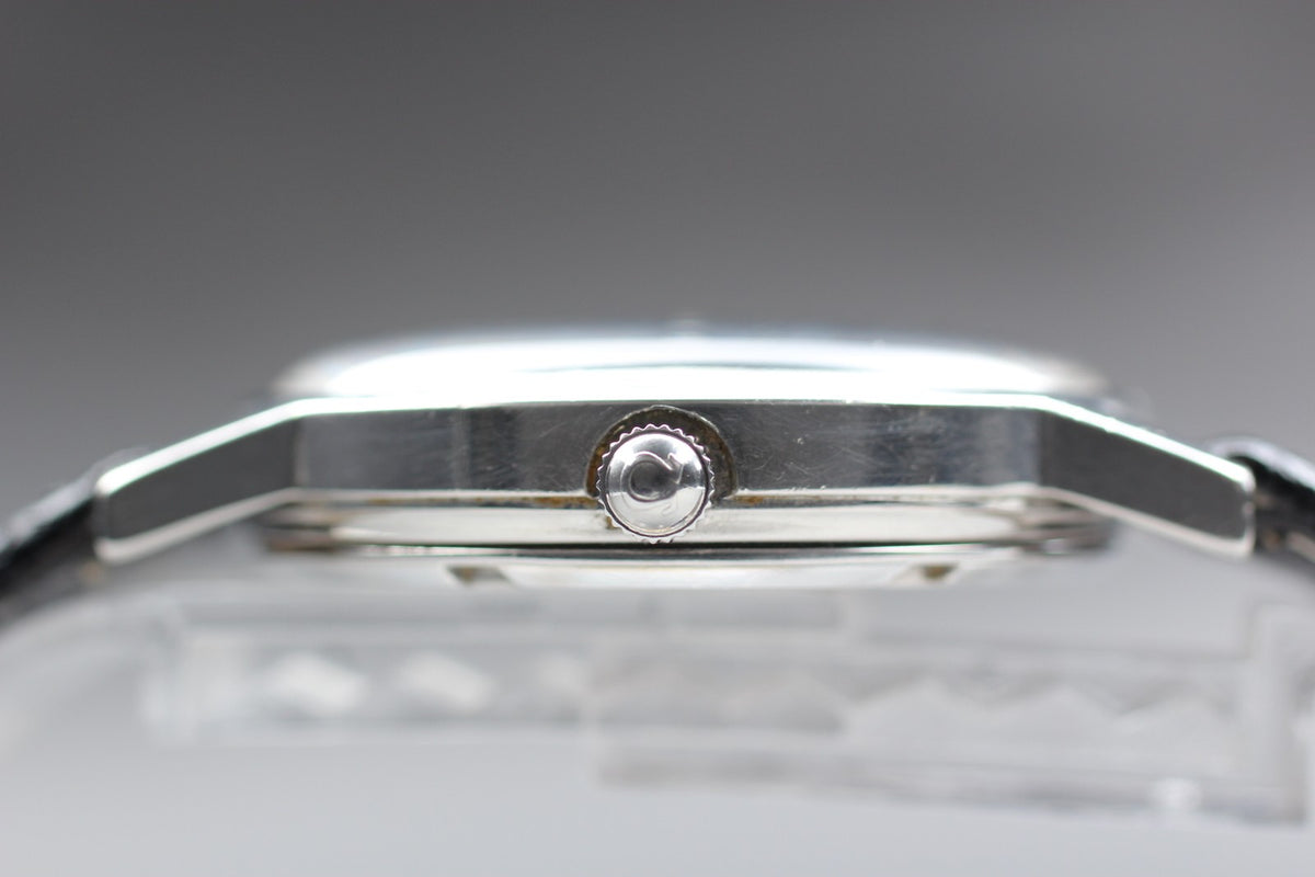 1978 Near MINT OMEGA Seamaster 35mm 136.0099 Manual Silver Dial Men's Vintage