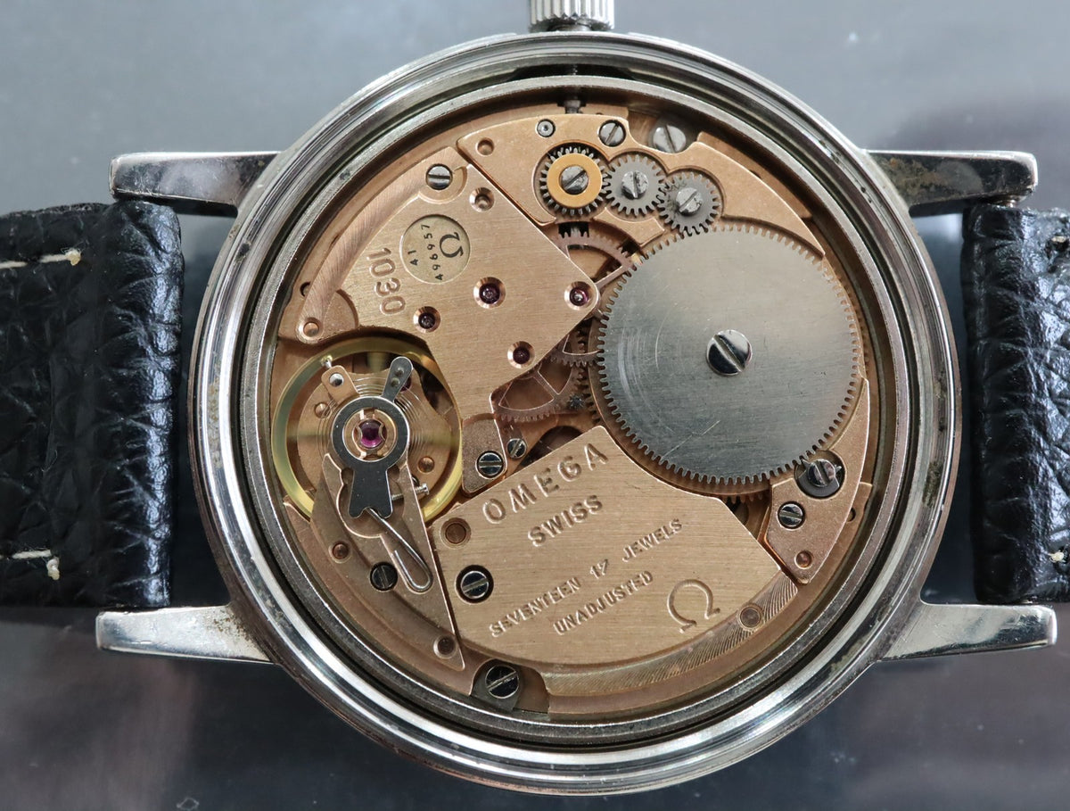 1978 Near MINT OMEGA Seamaster 35mm 136.0099 Manual Silver Dial Men's Vintage