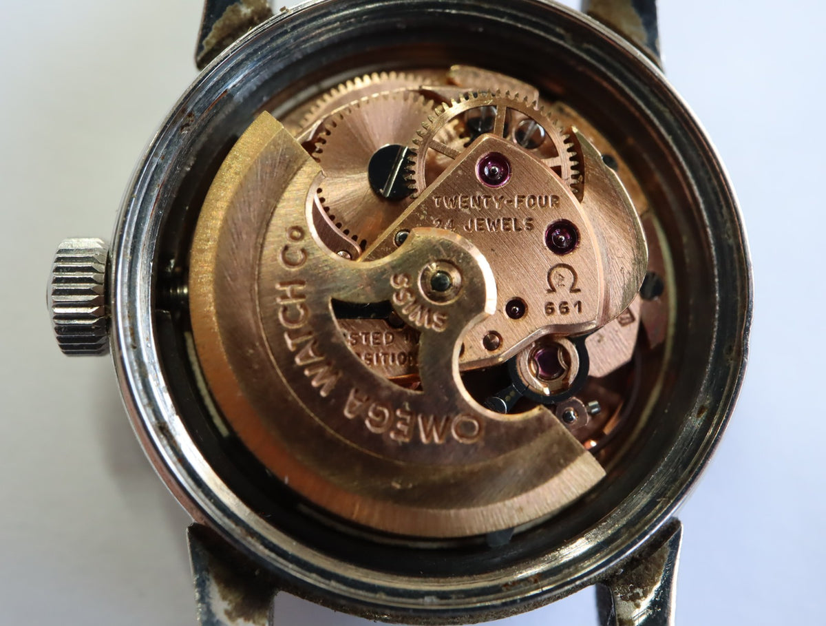 1964 Near MINT OMEGA Seamaster Ladymatic 20mm 555.001 Automatic Women's Vintage