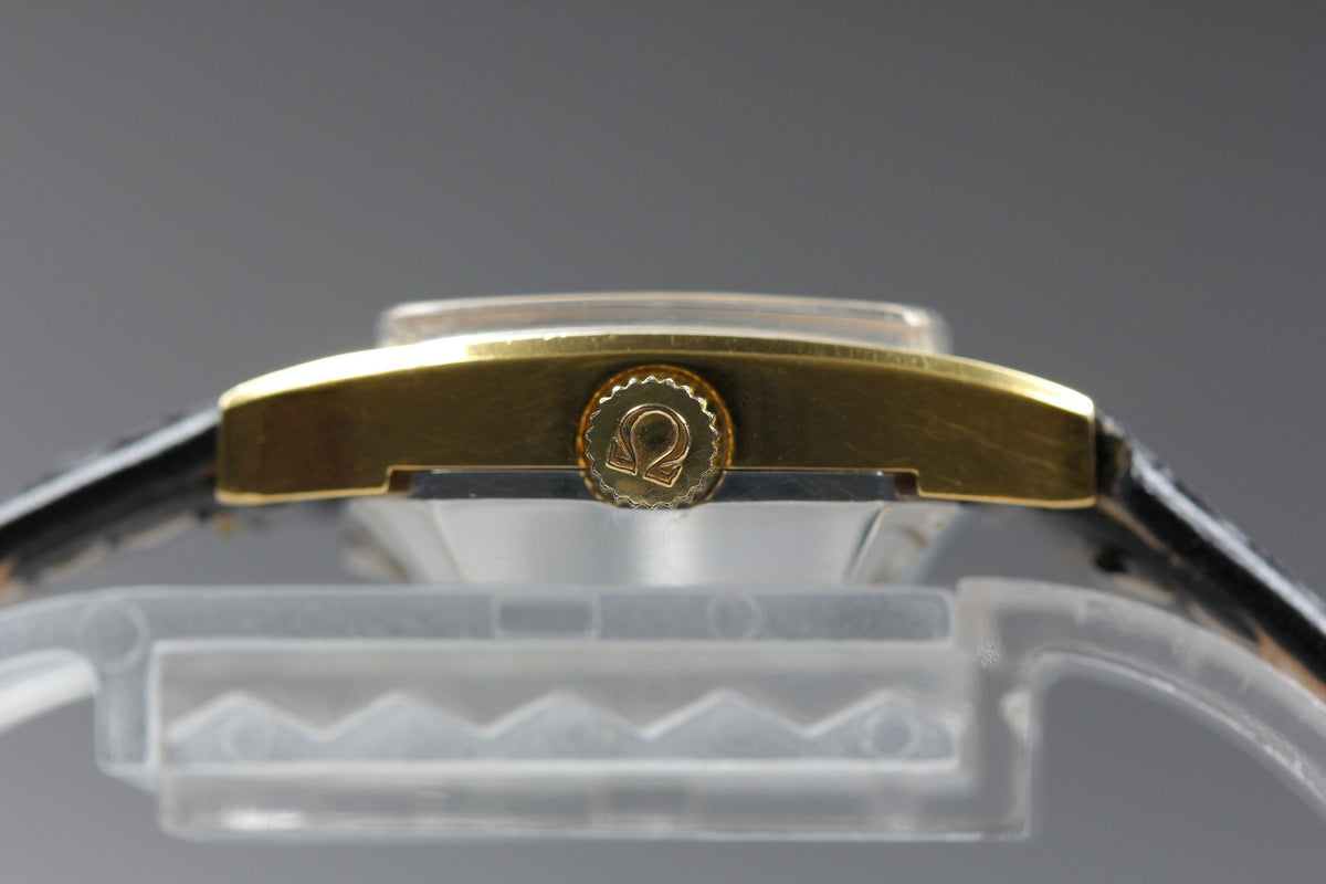 1969 Near MINT OMEGA De Ville 20mm 551.050 Automatic Champagne Women's Vintage