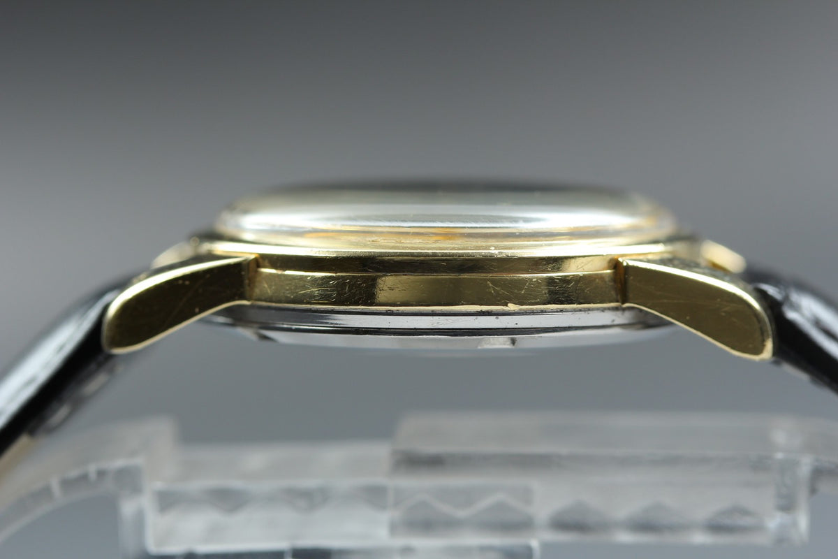 1963 Near MINT OMEGA Seamaster 33mm 166.009 Automatic Champagne Dial Men Vintage