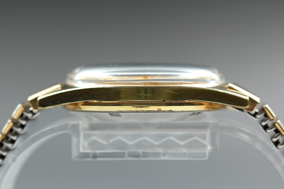 1968 Near MINT OMEGA Geneve 34mm 166.041 Automatic Champagne Dial Men's Vintage