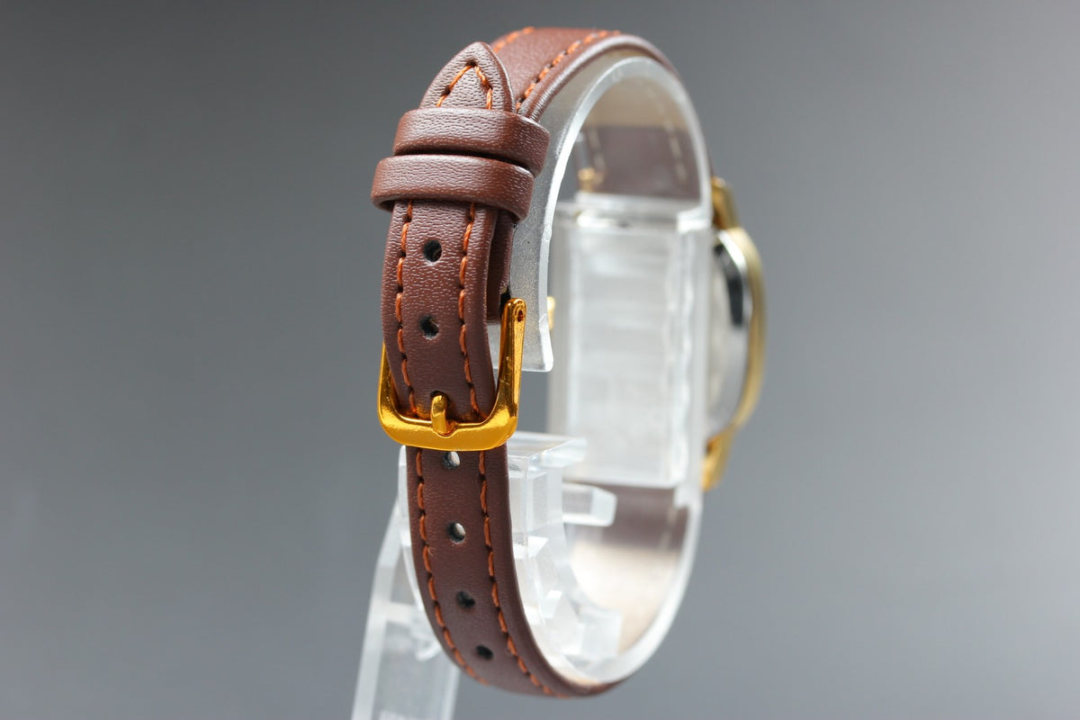 1979 Near MINT OMEGA De Ville 21mm 511.0509 Manual Gold Dial Women's Vintage