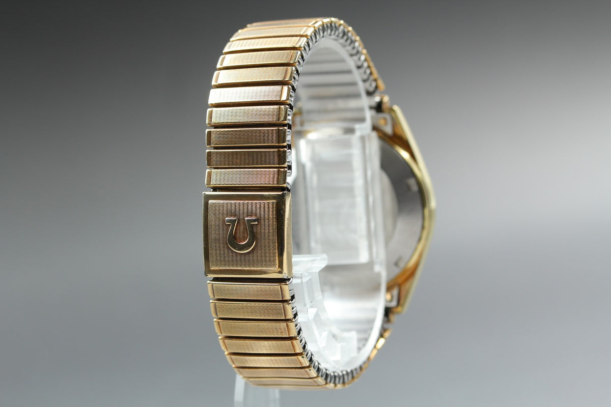1968 Near MINT OMEGA Geneve 34mm 166.041 Automatic Champagne Dial Men's Vintage