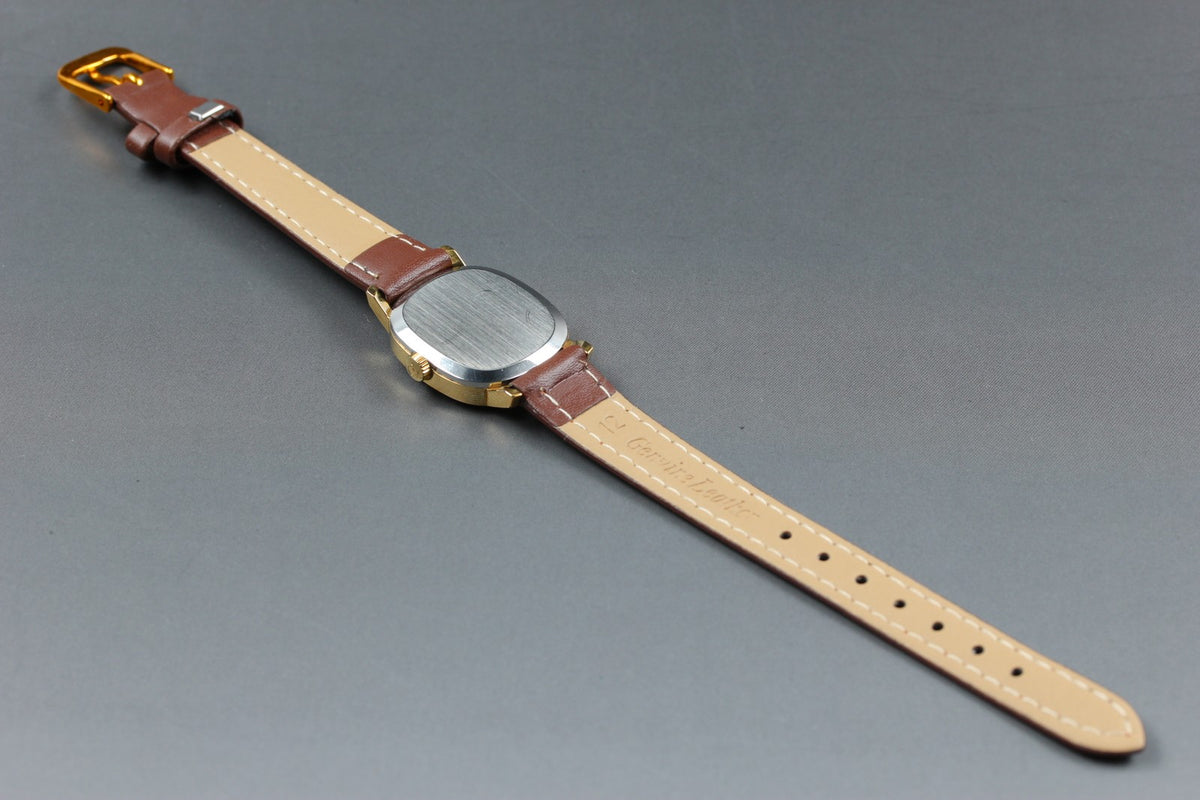 1979 Near MINT OMEGA De Ville 21mm 511.0509 Manual Gold Dial Women's Vintage