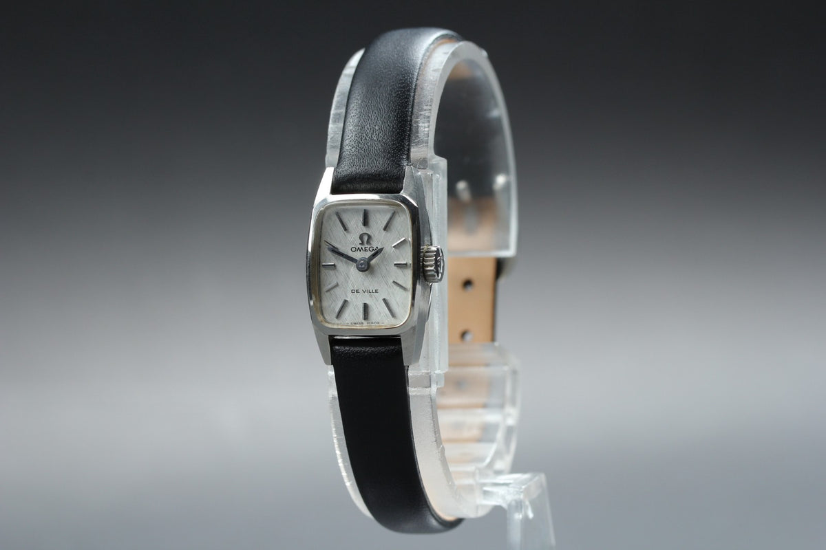 1970 MINT OMEGA De Ville 14mm 511.268 Manual Silver Dial Women's Watch Vintage