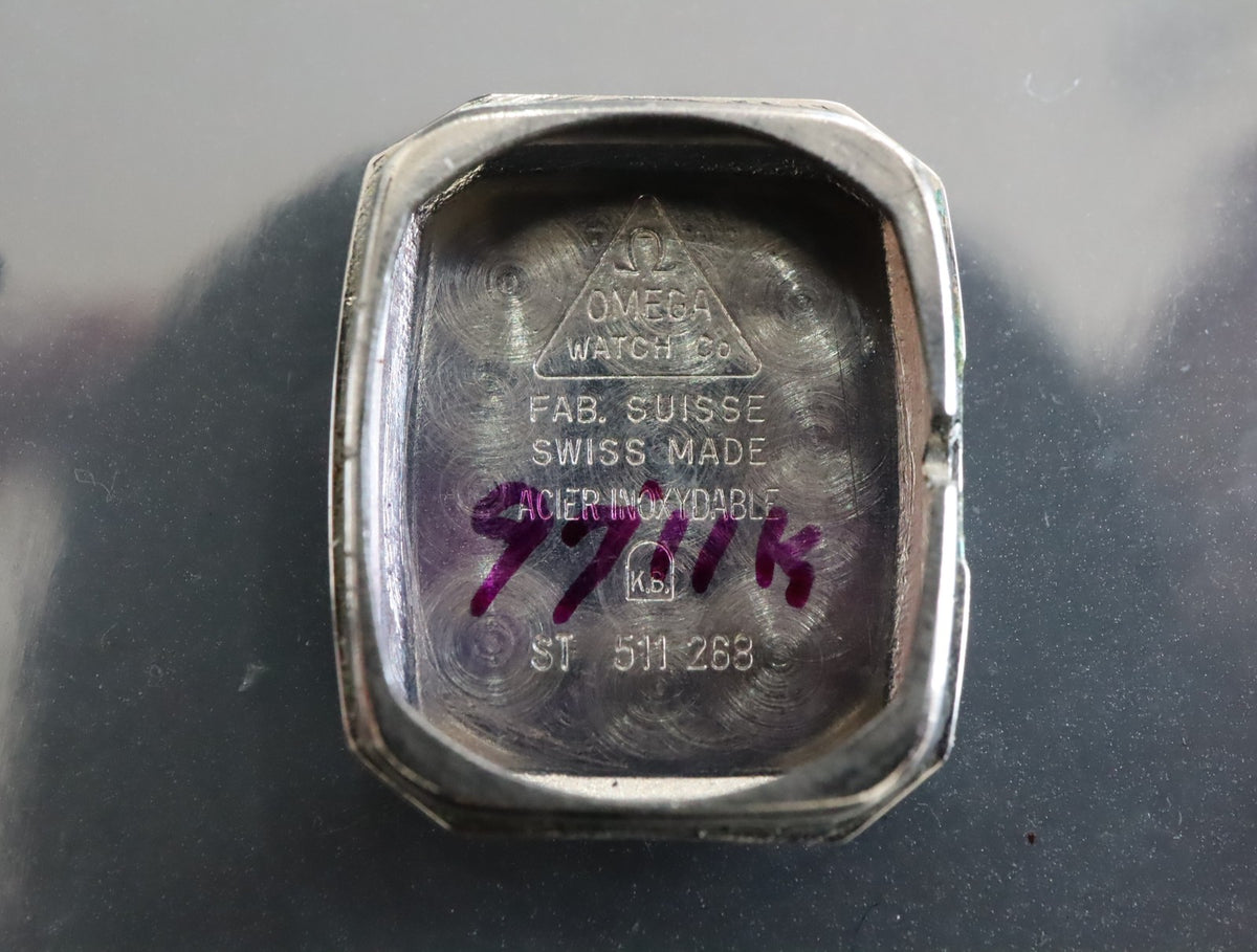 1970 MINT OMEGA De Ville 14mm 511.268 Manual Silver Dial Women's Watch Vintage