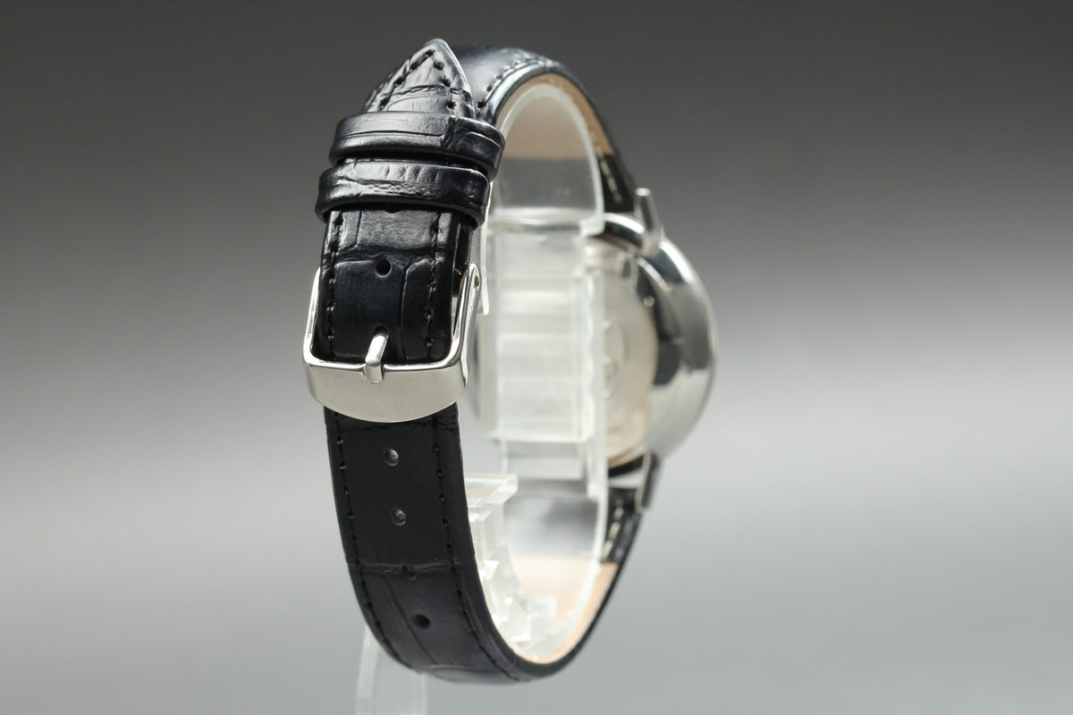 Near MINT OMEGA Seamaster 34mm Manual Winding Silver Dial Men's Wach Vintage