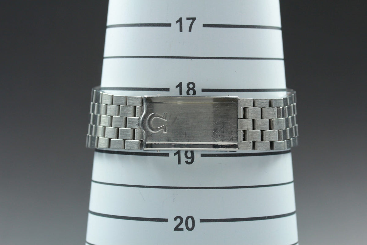 1977 Near MINT OMEGA Seamaster 35mm 196.0085 Quartz Silver Dial Men's Vintage