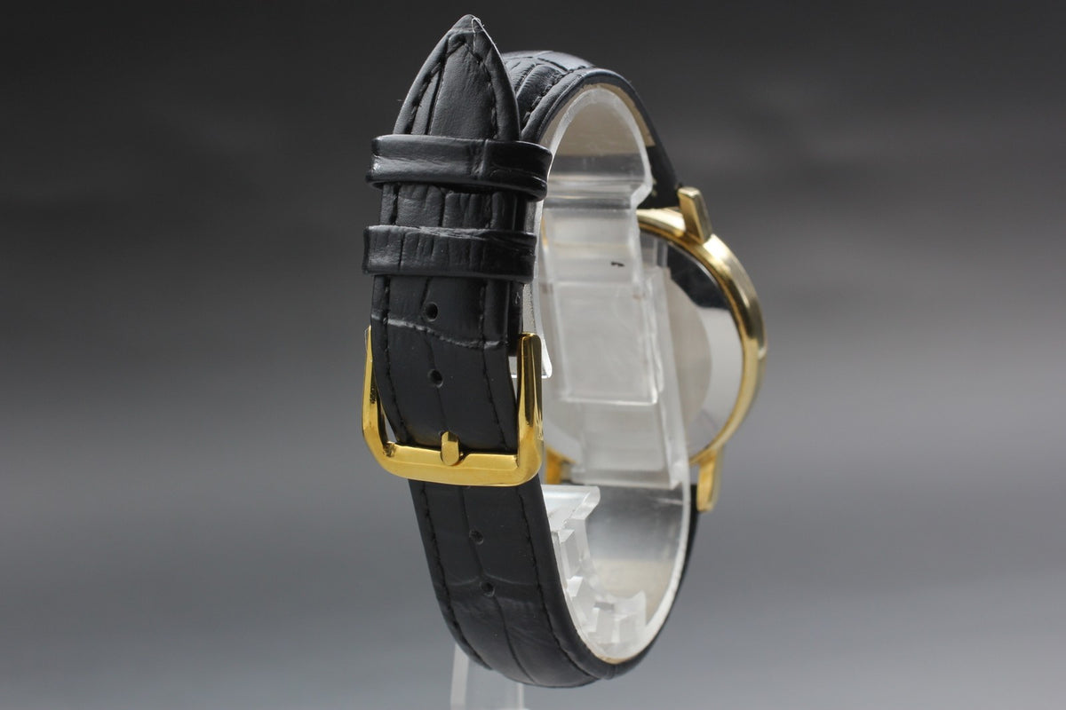 Serviced 1977 Near MINT OMEGA Seamaster 34mm 166.0209 Automatic Gold Men Vintage