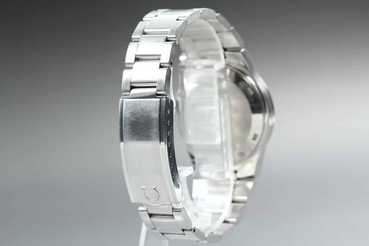 1973 Near MINT OMEGA Geneve 36mm 166.0173 Automatic Silver Dial Men's Vintage