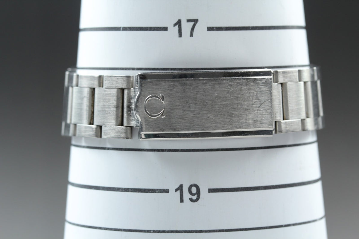 1973 Near MINT OMEGA Geneve 36mm 166.0173 Automatic Silver Dial Men's Vintage