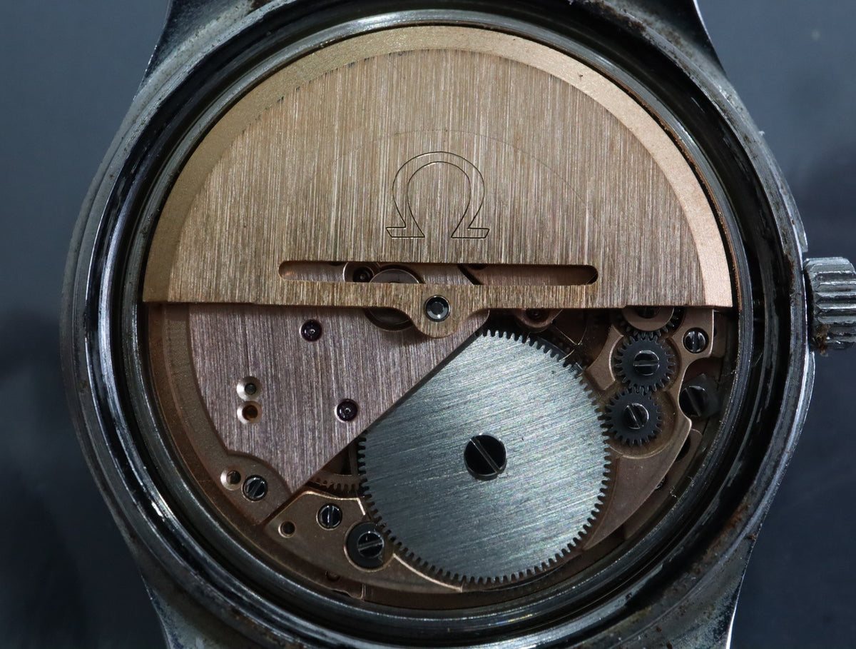 1973 Near MINT OMEGA Geneve 36mm 166.0173 Automatic Silver Dial Men's Vintage