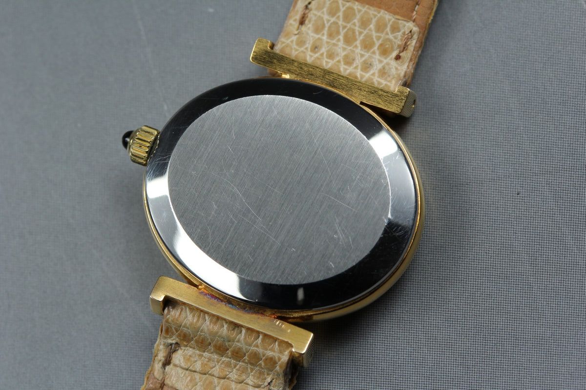 1979 Near MINT OMEGA De Ville 24mm 511.0566 Manual Gold Dial Women's Vintage